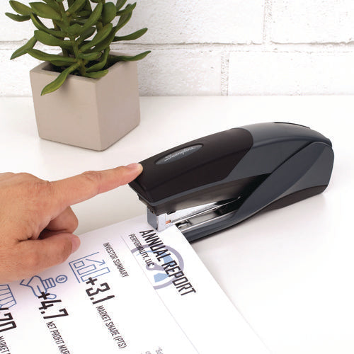 Image of Swingline® Eztouch Reduced Effort Stapler, 20-Sheet Capacity, Black