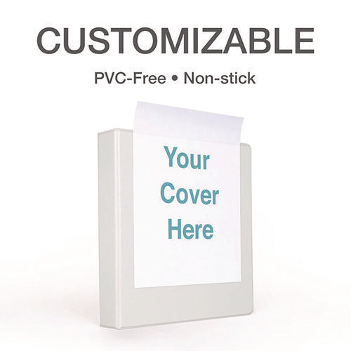 Image of Cardinal® Premier Easy Open Clearvue Locking Slant-D Ring Binder, 3 Rings, 2" Capacity, 11 X 8.5, White