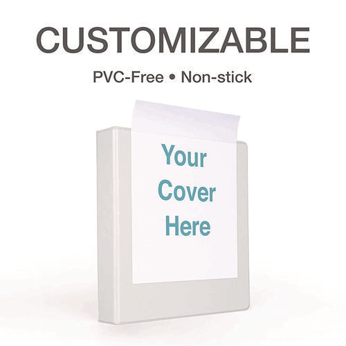 Image of Cardinal® Premier Easy Open Clearvue Locking Slant-D Ring Binder, 3 Rings, 1" Capacity, 11 X 8.5, White