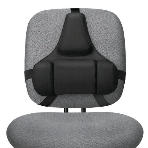 Image of Fellowes® Professional Series Back Support With Microban Protection, 15 X 2 X 14.5, Black