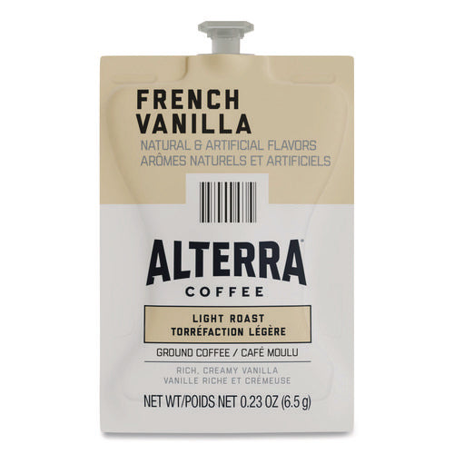 Image of ALTERRA® Coffee Freshpack Pods, French Vanilla, Medium Roast, 0.23 Oz, 100/carton