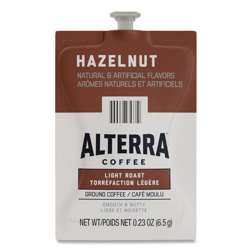 Image of ALTERRA® Coffee Freshpack Pods, Hazelnut, Medium Roast, 0.23 Oz, 100/carton
