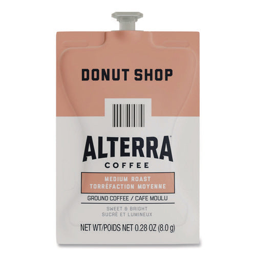 Image of ALTERRA® Coffee Freshpack Pods, Donut Shop Blend, Medium Roast, 0.28 Oz, 100/carton