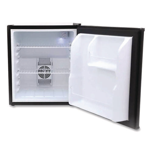 Image of Avanti 1.7 Cu.ft Superconductor Compact Refrigerator, Black/stainless Steel