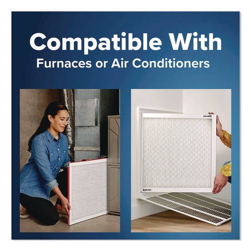Image of Filtrete Allergen Defense Air Filter, 12 x 25, 4/Carton