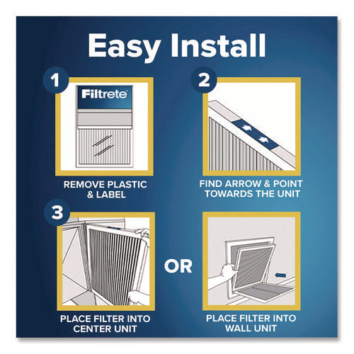 Image of Filtrete Allergen Defense Air Filter, 18 x 24, 4/Carton