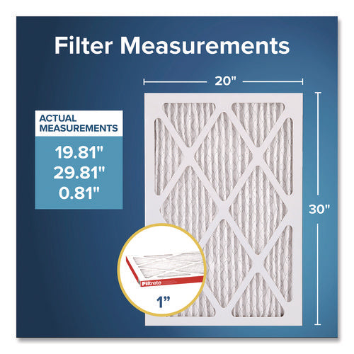 Image of Filtrete Allergen Defense Air Filter, 20 x 30, 4/Carton