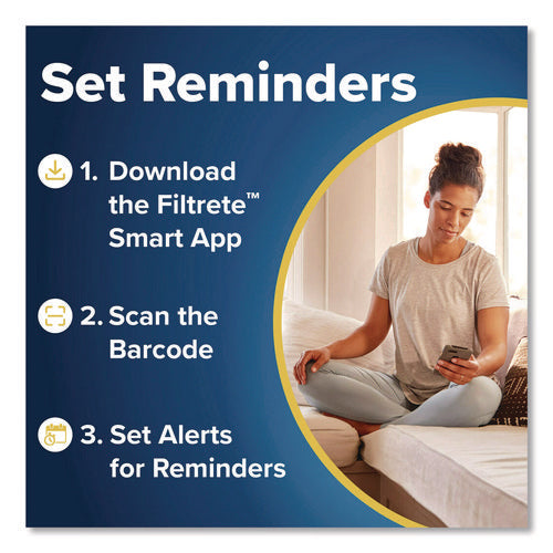 Image of Filtrete Allergen Defense Air Filter, 20 x 30, 4/Carton