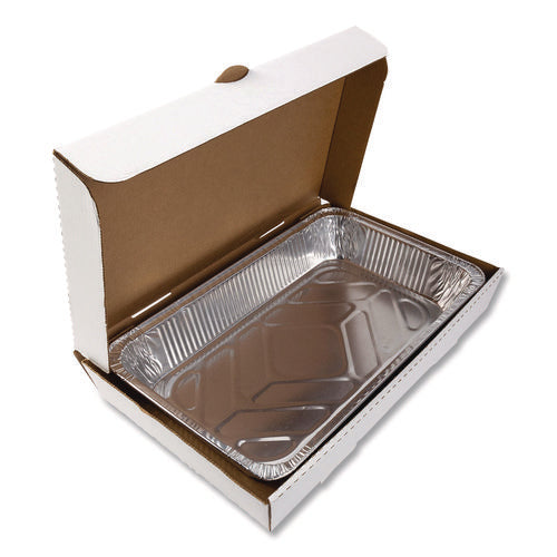 Image of AmerCareRoyal® Catering Boxes, 13 x 21 x 3, White, Paper, 50/Carton
