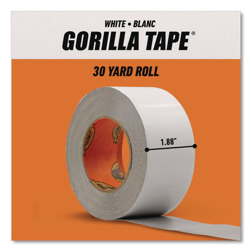 Image of Gorilla® Gorilla Tape, 3" Core, 1.88" x 30 yds, White