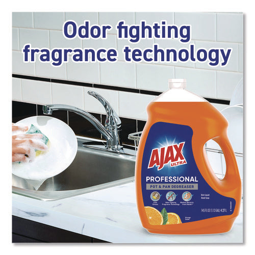 Image of Ajax® Dish Detergent, Orange Scent, 145 oz Bottle
