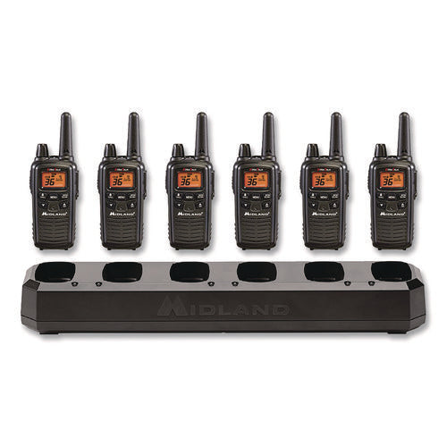 Image of Midland® Biztalk Two-Way Business Radio Bundle, 36 Channels, 6/Pack