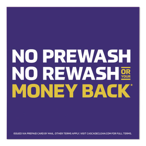 Image of Cascade® Platinum Plus ActionPacs Dishwasher Detergent Pods, Fresh Scent, 20.7 oz Tub, 38/Pack