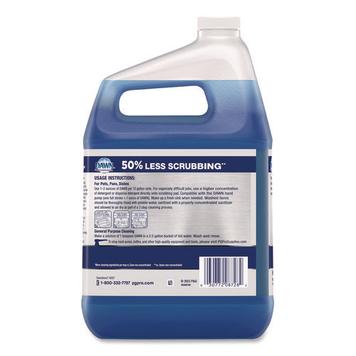 Image of Dawn® Professional Heavy-Duty Manual Pot and Pan Dish Detergent, Original Scent, 1 gal Bottle