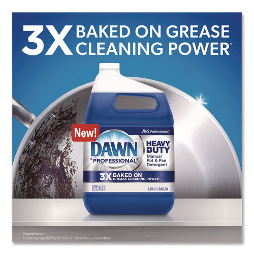 Image of Dawn® Professional Heavy-Duty Manual Pot and Pan Dish Detergent, Original Scent, 1 gal Bottle