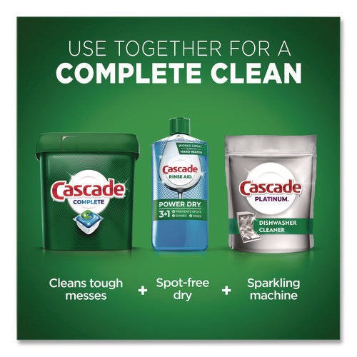 Image of Cascade® Action Pacs, Fresh Scent, 40.9 oz Tub, 78/Pack