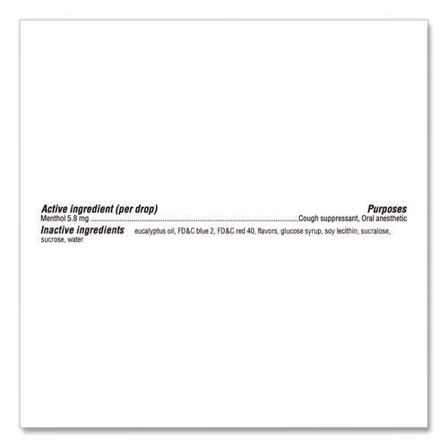 Image of HALLS Relief Menthol Cough Suppressant - Oral Anesthetic, Cherry, 30/Pack