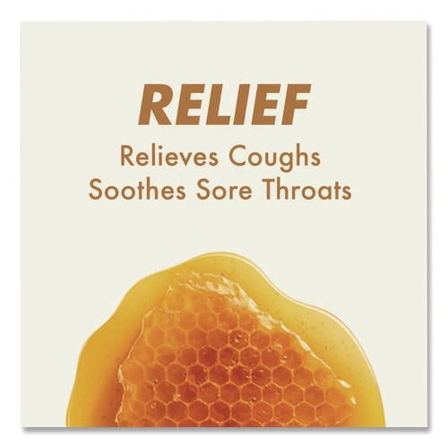 Image of HALLS Relief Menthol cough Suppressant - Oral Anesthetic, Honey Lemon, 30/Pack