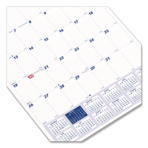Image of Brownline® Twin-Wirebound Wall Calendar, One Month per Page, 12 x 17, White Sheets, 12-Month (Jan to Dec): 2025