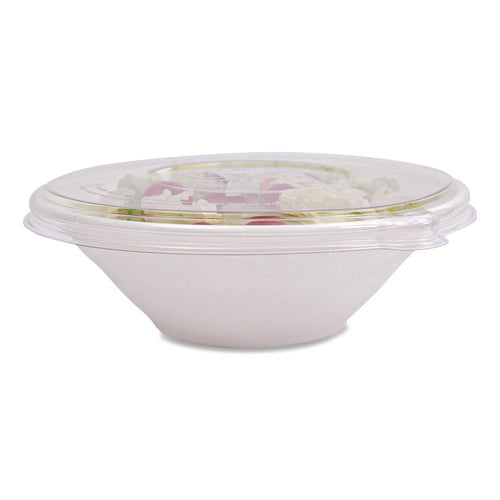 Image of Eco-Products® Worldview 100 Percent Recycled Content Lid, 7.93" Diameter x 0.6" h, Clear, 400/Carton