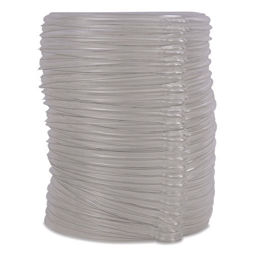 Image of Eco-Products® Worldview 100 Percent Recycled Content Lid, 7.93" Diameter x 0.6" h, Clear, 400/Carton