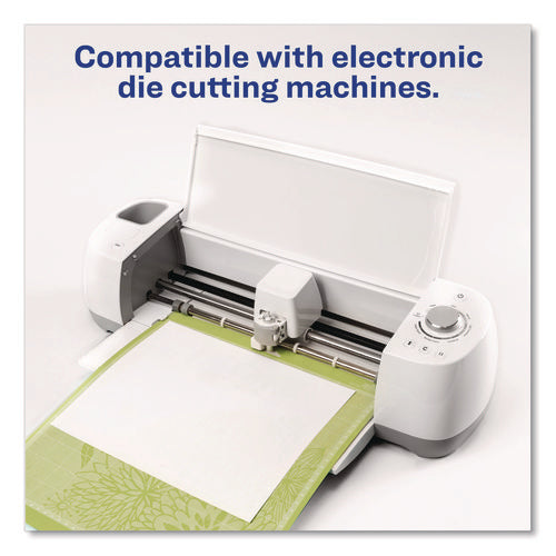 Image of Avery® Fabric Transfers, For Light-Colored Fabrics, 8.5 x 11, White, 6/Pack