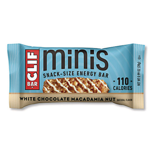 Image of CLIF® Bar Energy Bar Minis, White Chocolate Macadamia Nut, 1 Oz, 20/box
