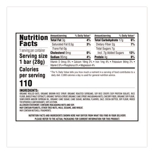 Image of CLIF® Bar Energy Bar Minis, White Chocolate Macadamia Nut, 1 Oz, 20/box