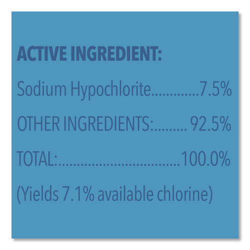 Image of Clorox® Concentrated Regular Disinfecting Bleach, 24 oz Bottle, 12/Carton