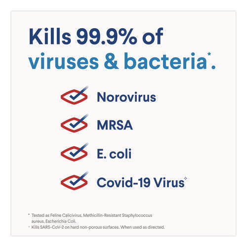 Image of Clorox® Concentrated Regular Disinfecting Bleach, 81 oz Bottle, 6/Carton