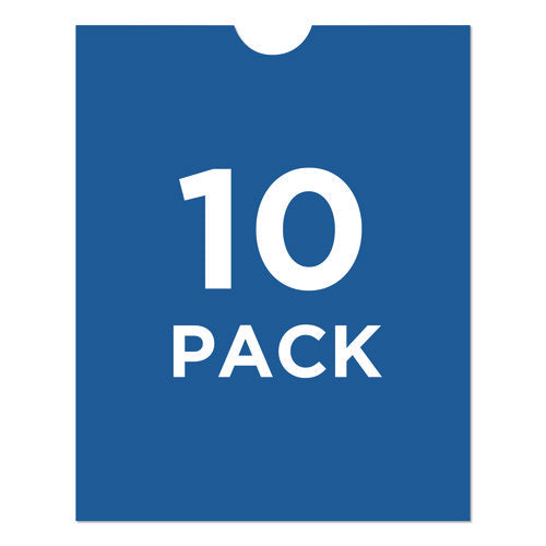 Image of Avery® Top-Load Clear Vinyl Envelopes W/thumb Notch, 4 X 6, Clear, 10/pack