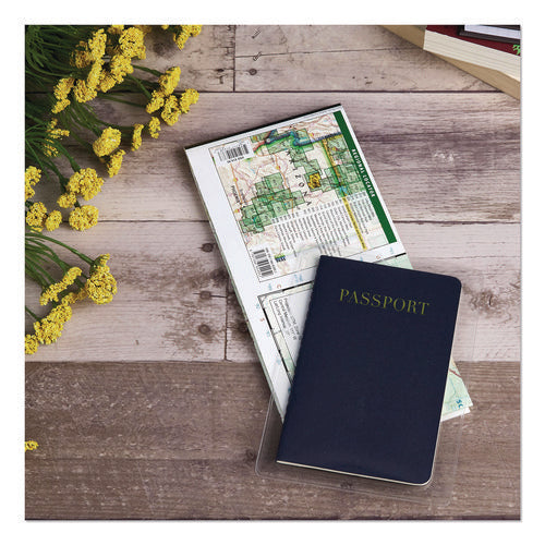 Image of Avery® Top-Load Clear Vinyl Envelopes W/thumb Notch, 4 X 6, Clear, 10/pack