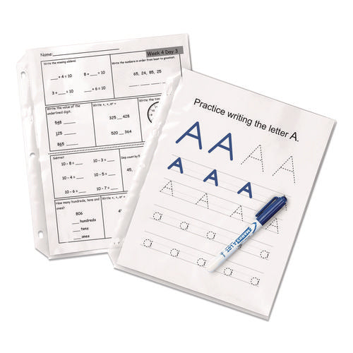 Image of Avery® Top-Load Sheet Protector, Economy Gauge, Letter, Semi-Clear, 100/box