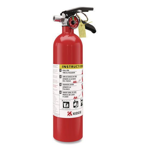 Image of Kidde ProLine Dry-Chemical Commercial Fire Extinguisher, 1-A, 10-B:C