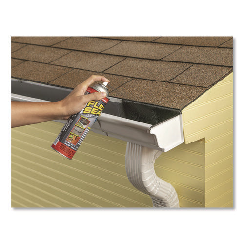 Image of Flex Seal Liquid Rubber Sealant Coating Spray, 14 oz Can, Black