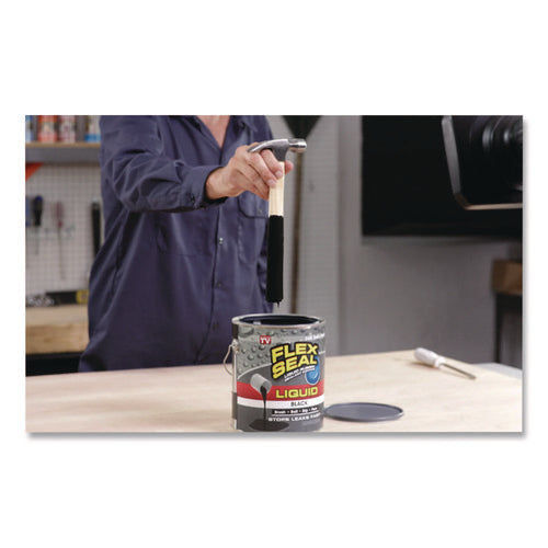 Image of Flex Seal Liquid Rubber, 32 Oz Can, Black