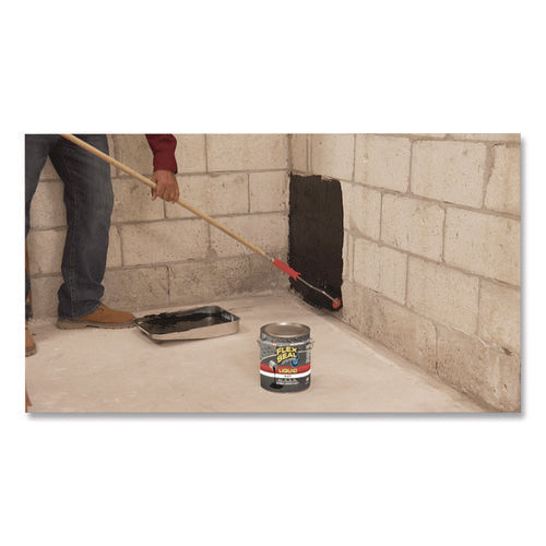 Image of Flex Seal Liquid Rubber, 32 Oz Can, Black