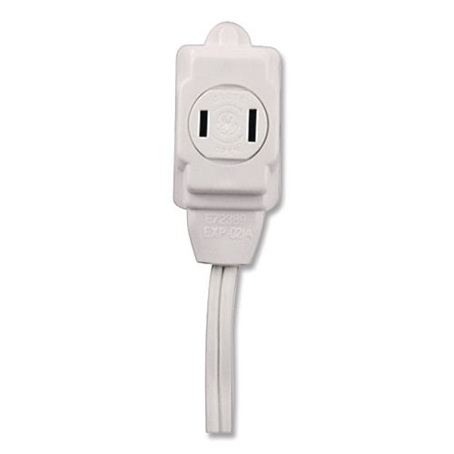 Image of GE Indoor Extension Cord, 15 Ft, 13 A, White