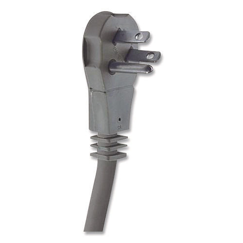 Image of GE Power Strip, 3 Outlets, 8 ft Cord, Gray