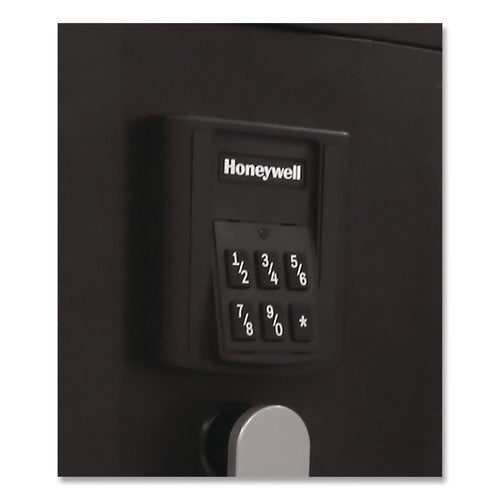 Image of Honeywell Fire And Waterproof Safe With Digital Lock, 11.8 X 16.7 X 15.6, 0.7 Cu Ft, Black