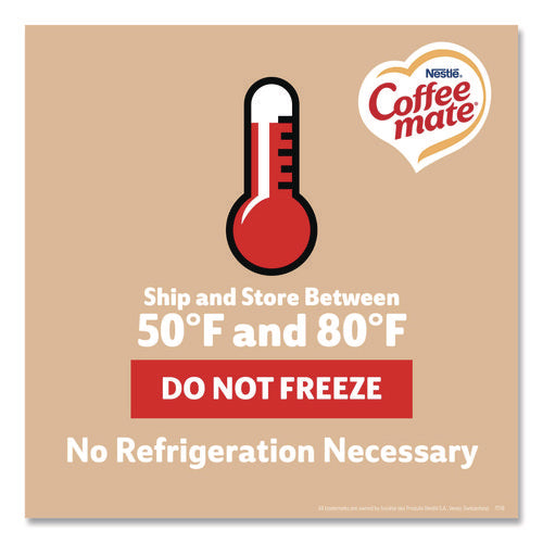 Image of Coffee mate® Liquid Coffee Creamer, Sweetened Original, 1.5 L Pump Bottle, 2/Carton