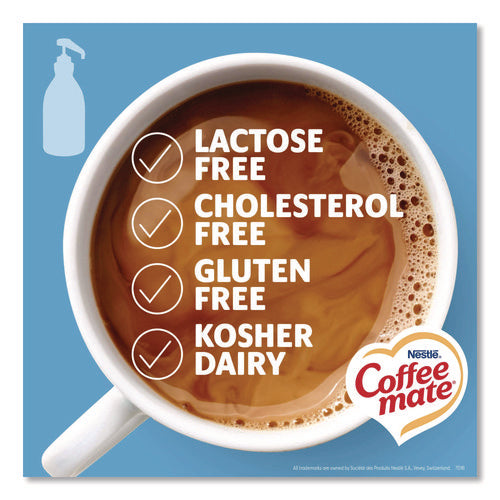 Image of Coffee mate® Liquid Coffee Creamer, French Vanilla, 1.5 L Pump Bottle, 2/Carton