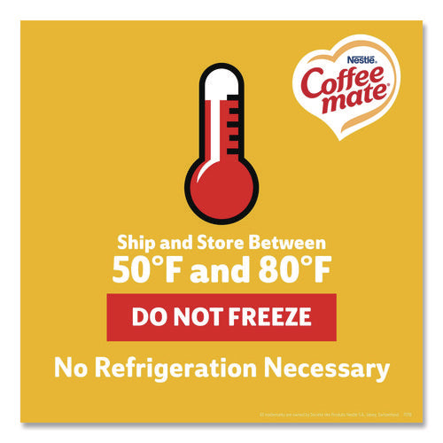 Image of Coffee mate® Liquid Coffee Creamer, Hazelnut, 1.5 L Pump Bottle, 2/Carton