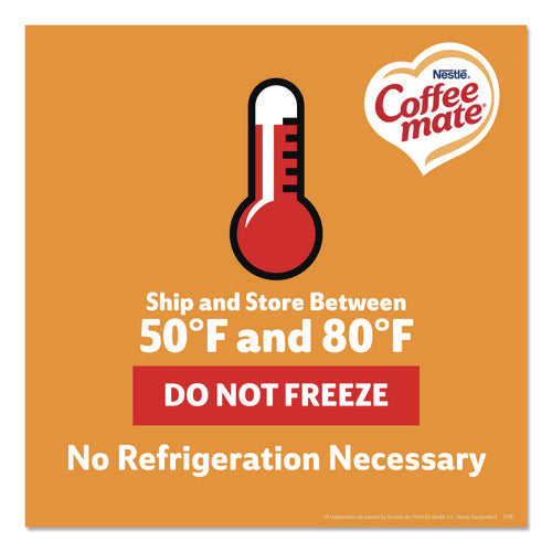 Image of Coffee mate® Liquid Creamer Pump Bottle, Caramel, 50.7 oz Pump Bottle, 2/Carton