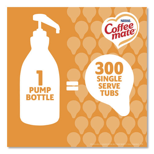 Image of Coffee mate® Liquid Creamer Pump Bottle, Caramel, 50.7 oz Pump Bottle, 2/Carton