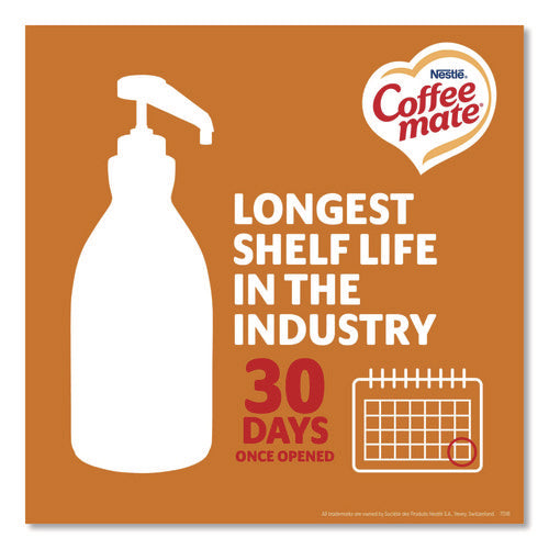 Image of Coffee mate® Liquid Creamer Pump Bottle, Salted Caramel Chocolate, 1.5 L Pump Bottle