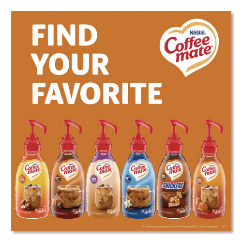 Image of Coffee mate® Liquid Creamer Pump Bottle, Salted Caramel Chocolate, 1.5 L Pump Bottle, 2/Carton