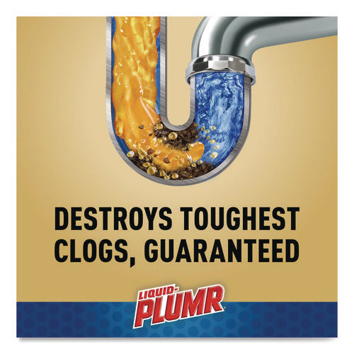 Image of Liquid Plumr® Pro-Strength Full Clog Destroyer Plus PipeGuard, Gel, 80 oz