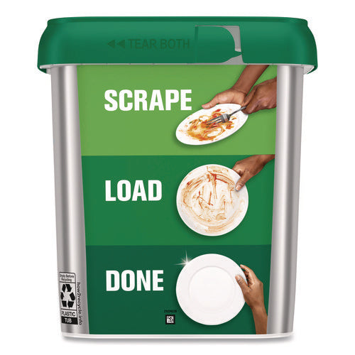 Image of Cascade® ActionPacs, Fresh Scent, 31.8 oz, 59 Pacs/Tub, 3 Tubs/Carton