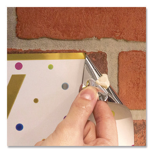 Image of Gorilla® Removable Mounting Putty, Repositionable and Reusable, 2 oz, 84 Squares/Pack